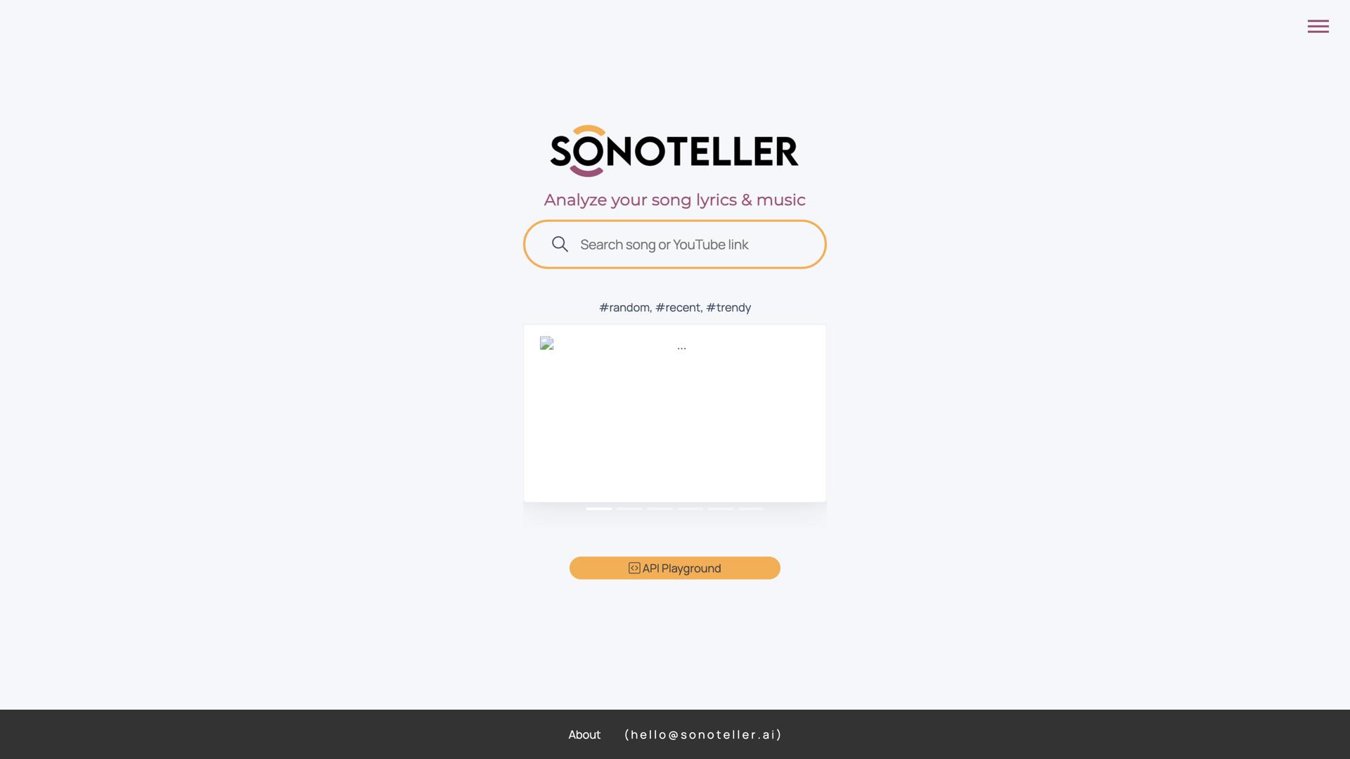 SONOTELLER