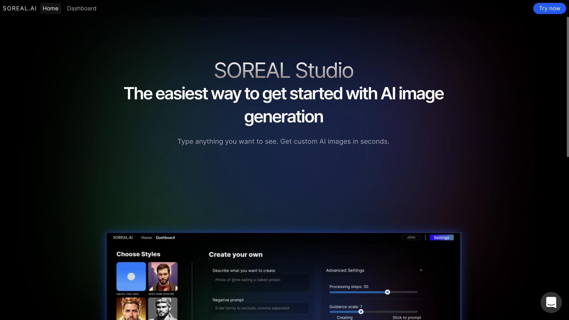 Soreal.AI Studio