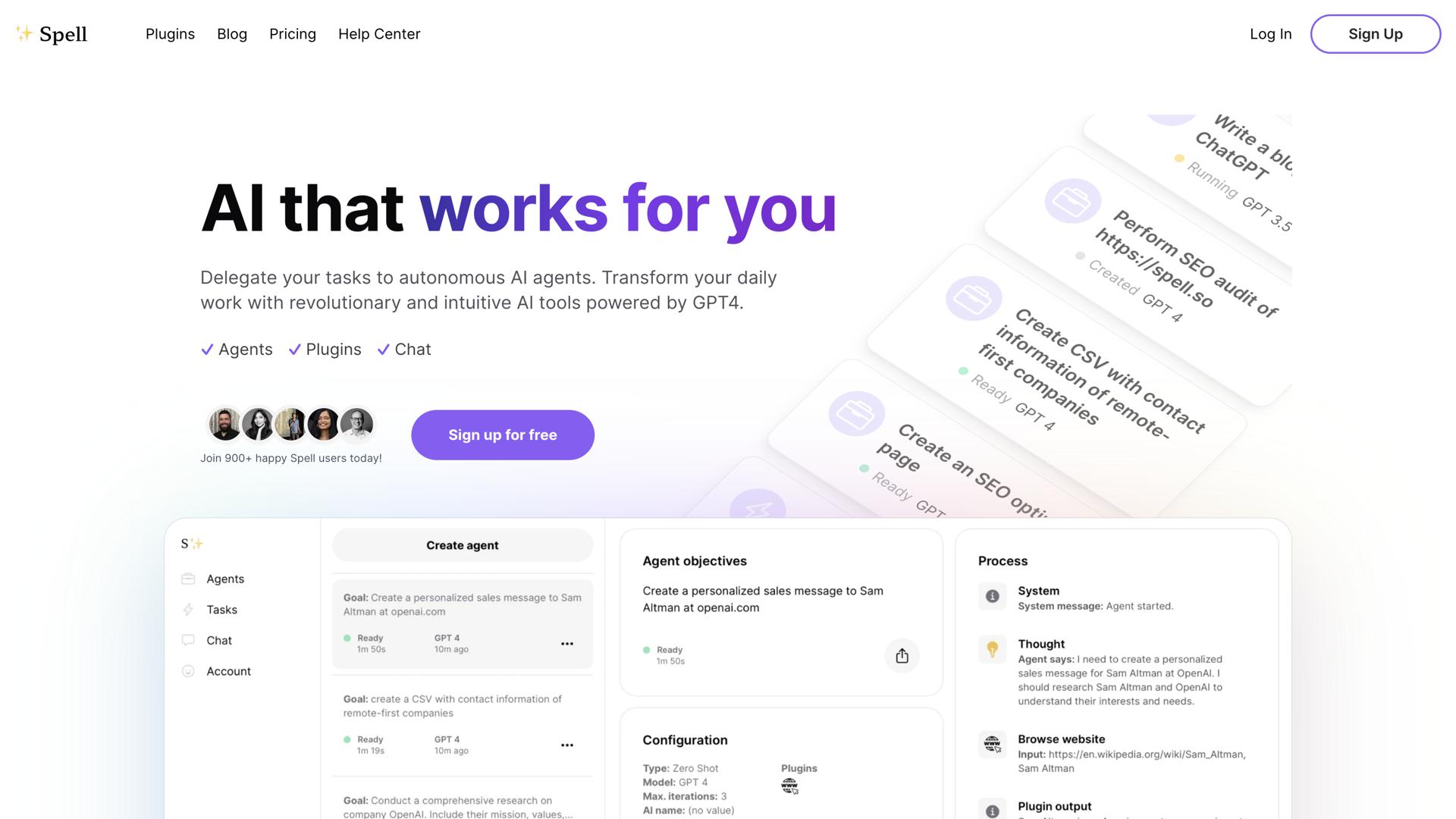 Spell: your prompts at hand