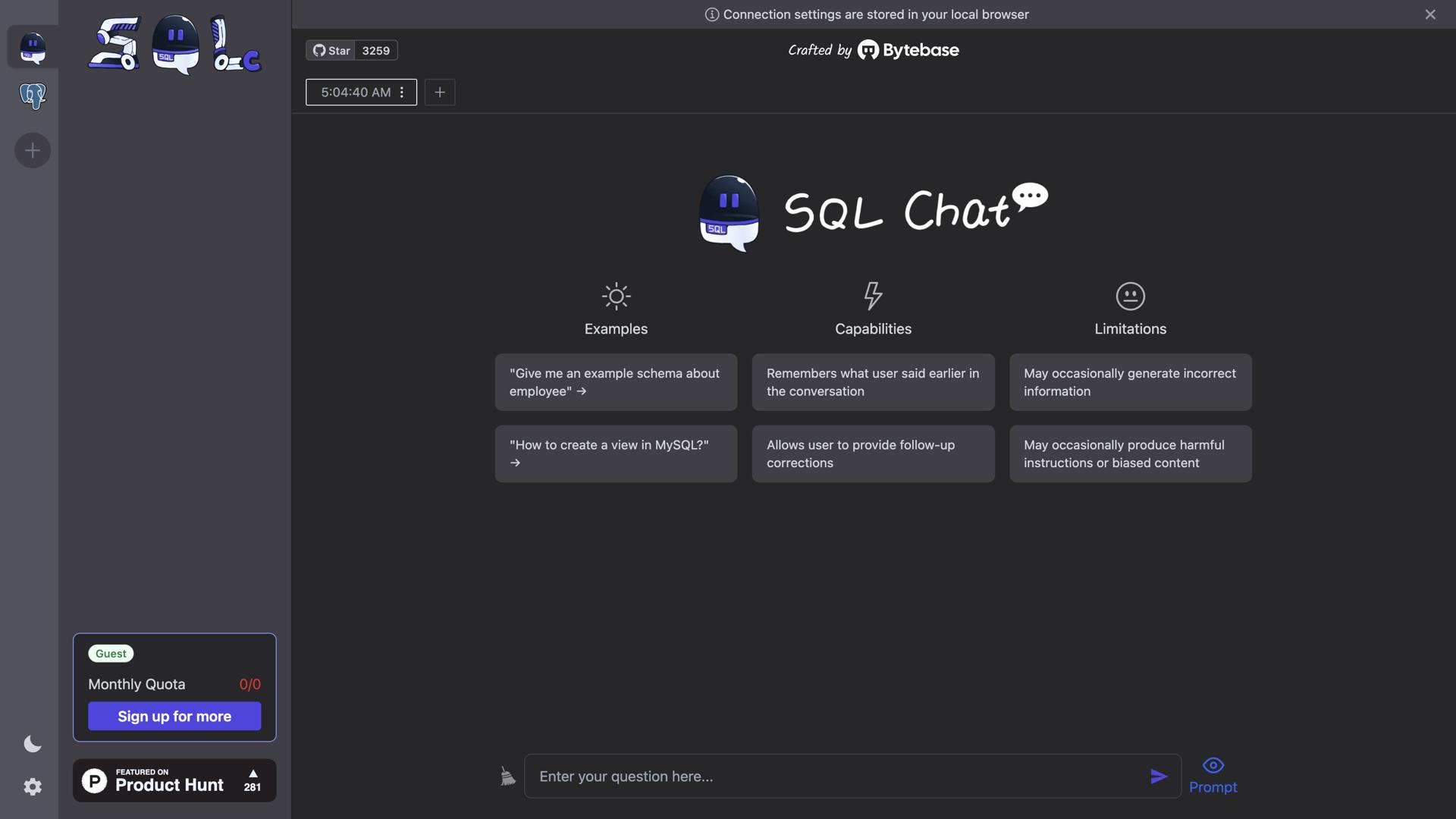 SQL Chat