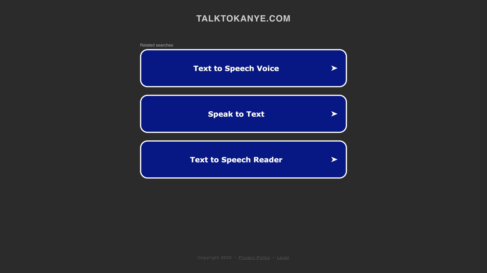 Talk To Kanye – Yebot