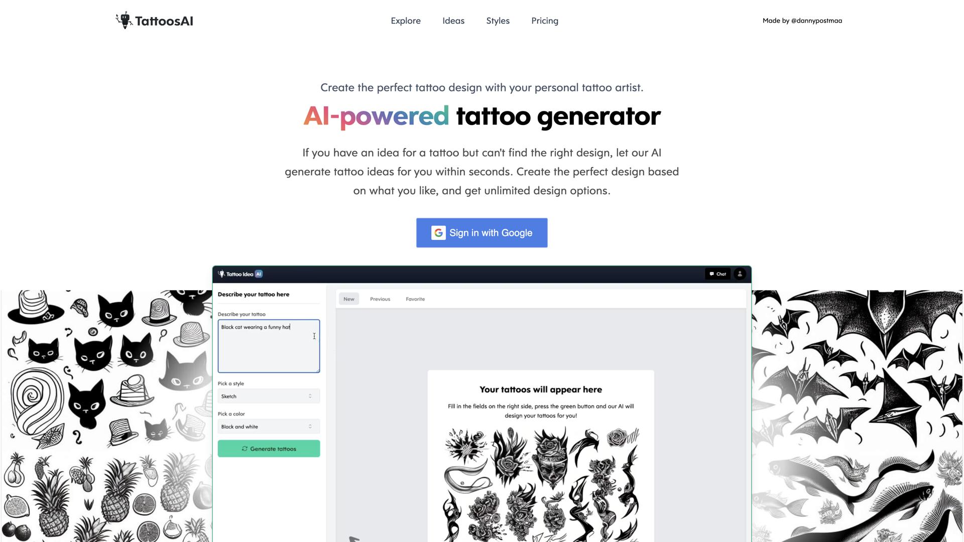 Tattoos AI