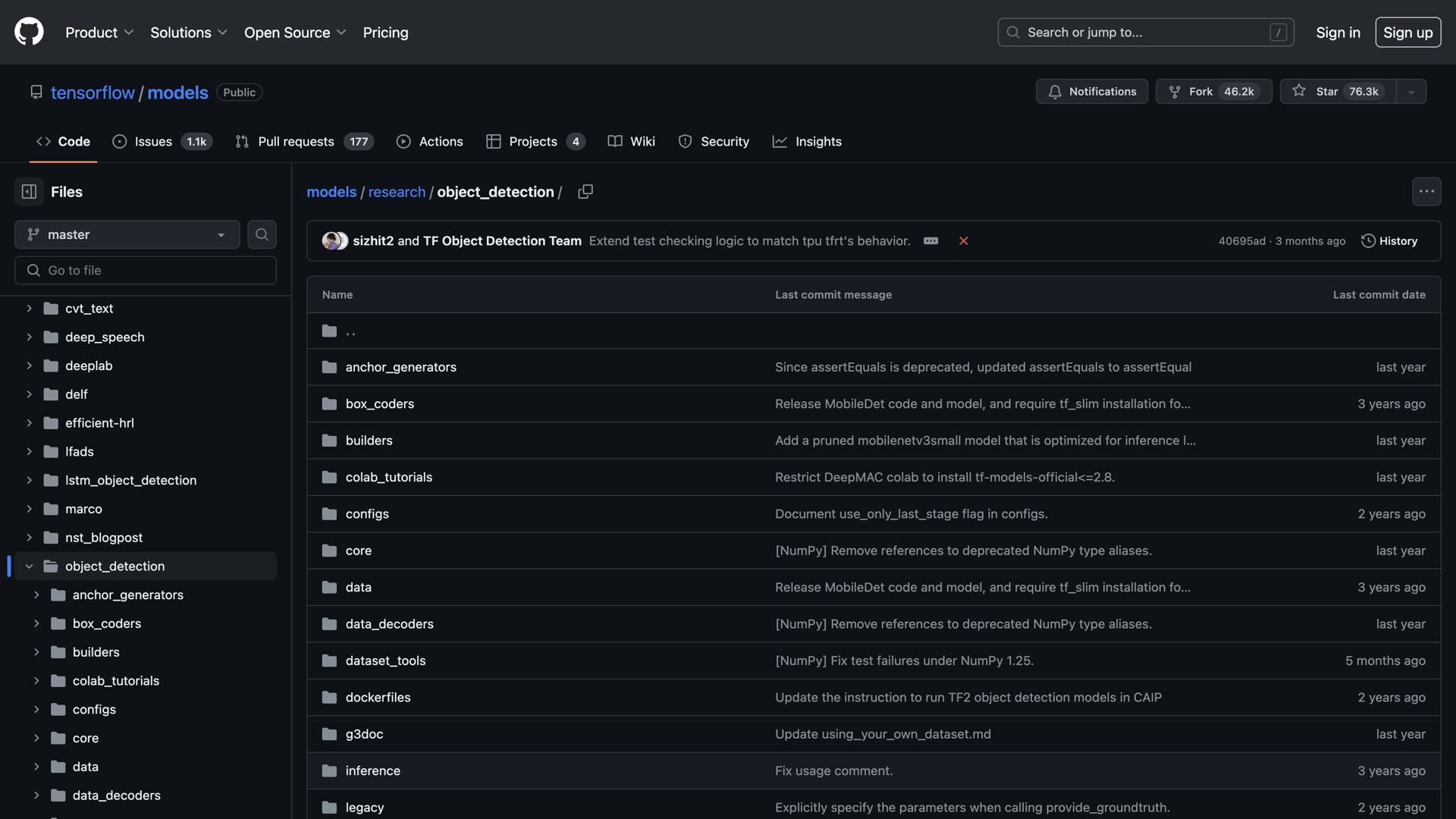 Tensorflow Object Detection API