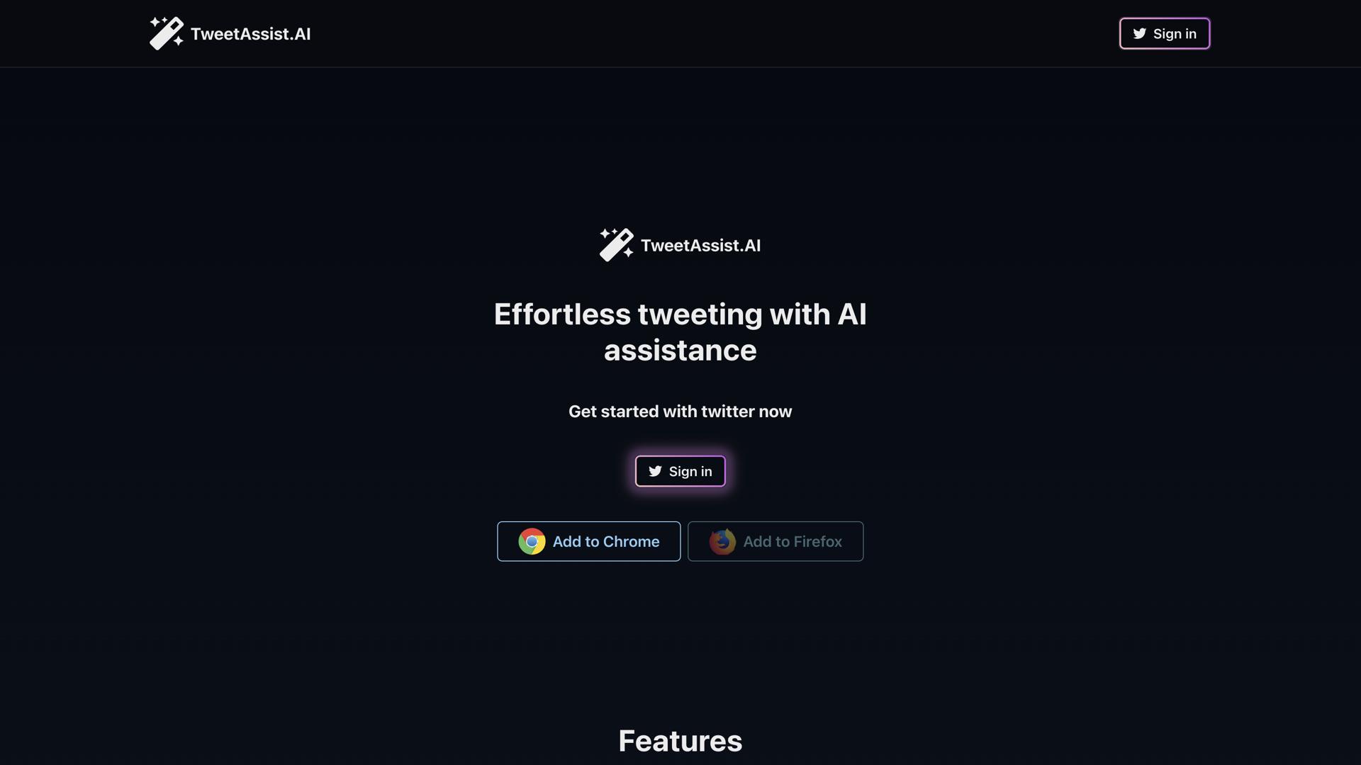 Tweet Assist App