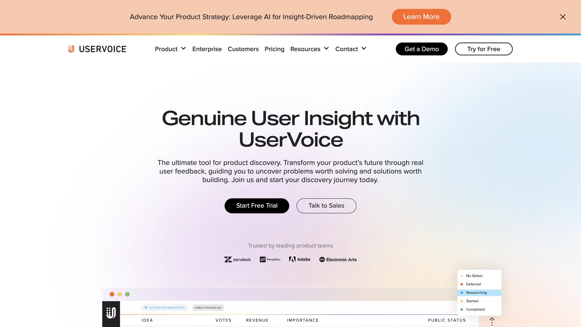 Uservoice