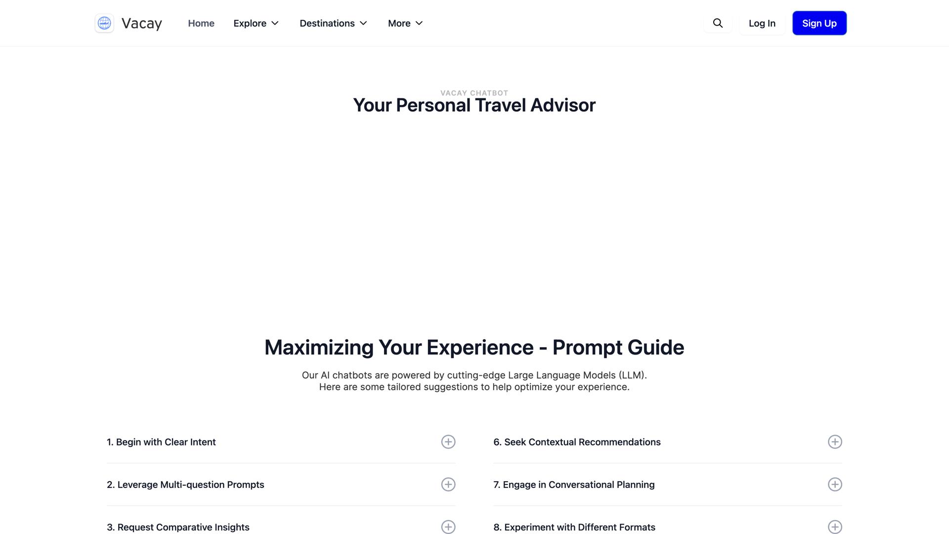 Vacation & Travel Chat (GPT)