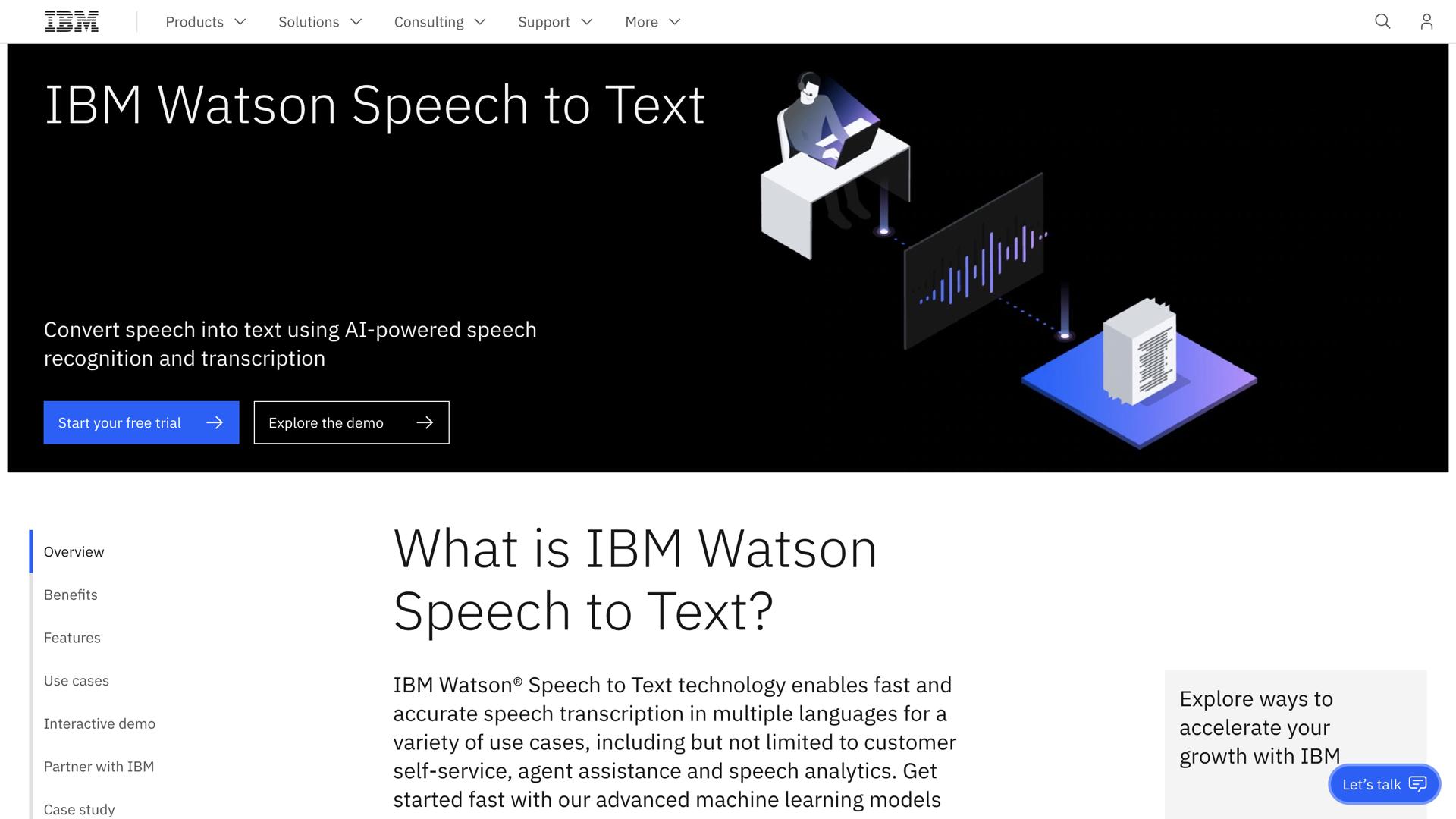 Watson Speech To Text