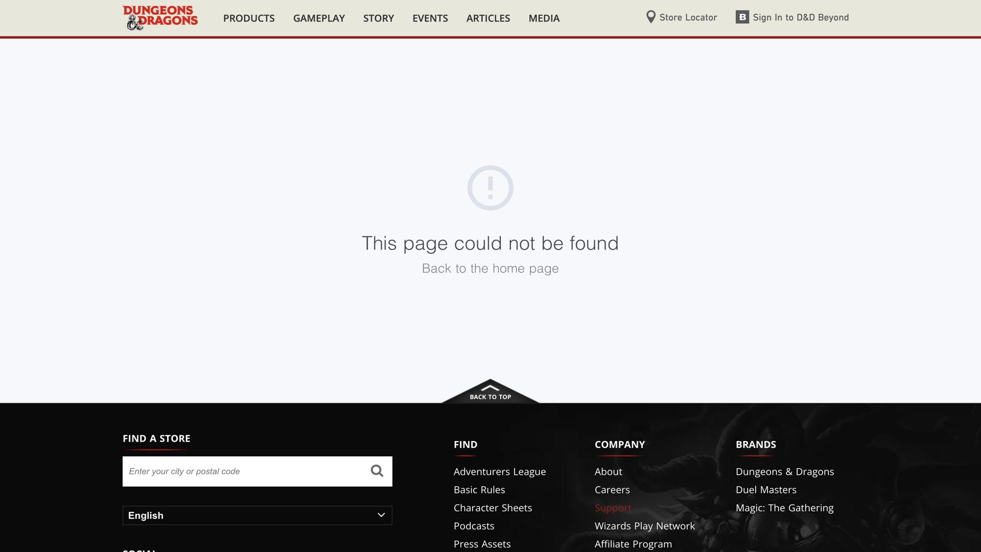 Wizard Of The Coast Adventure System