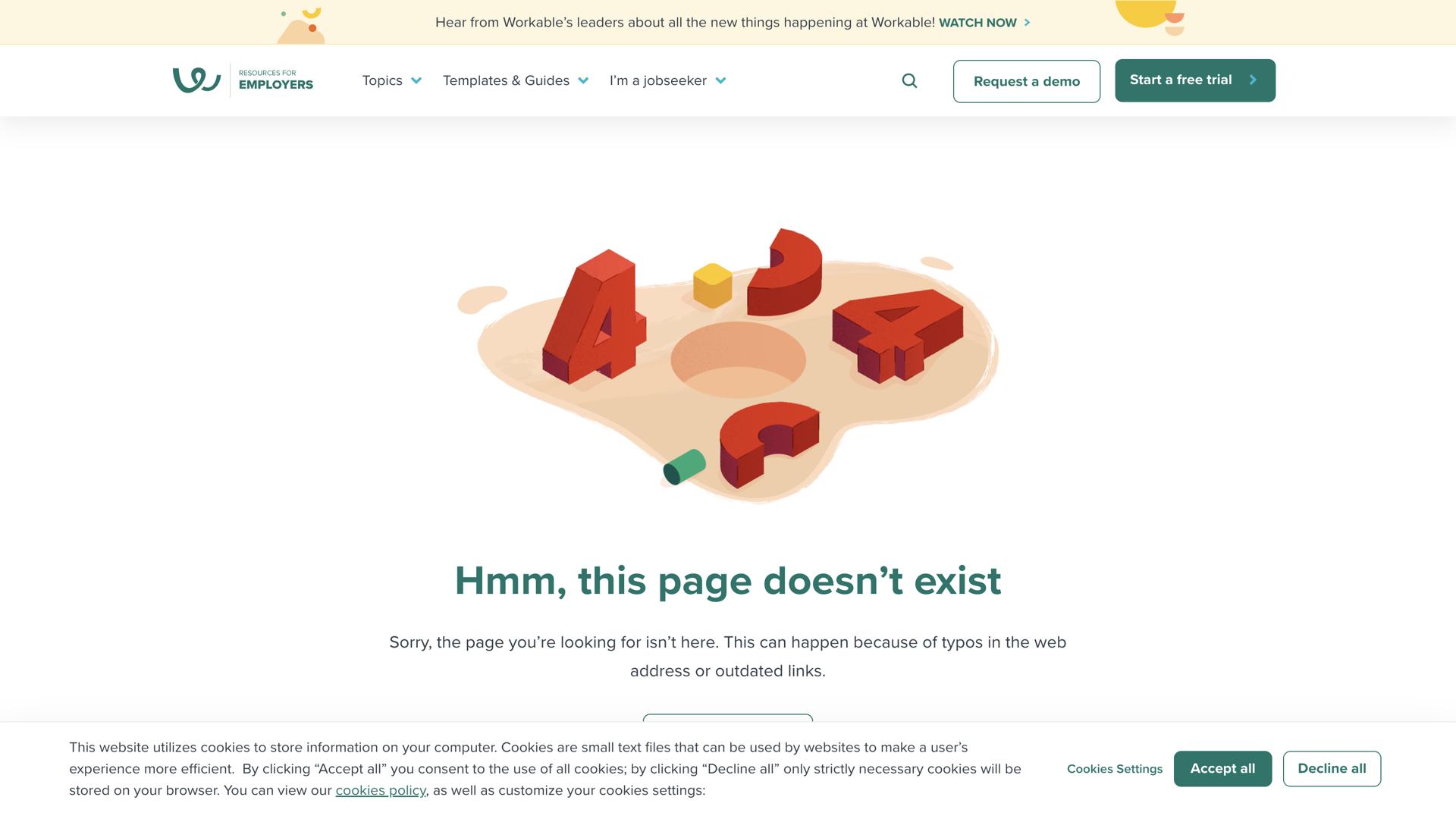 Workable Job Description Template