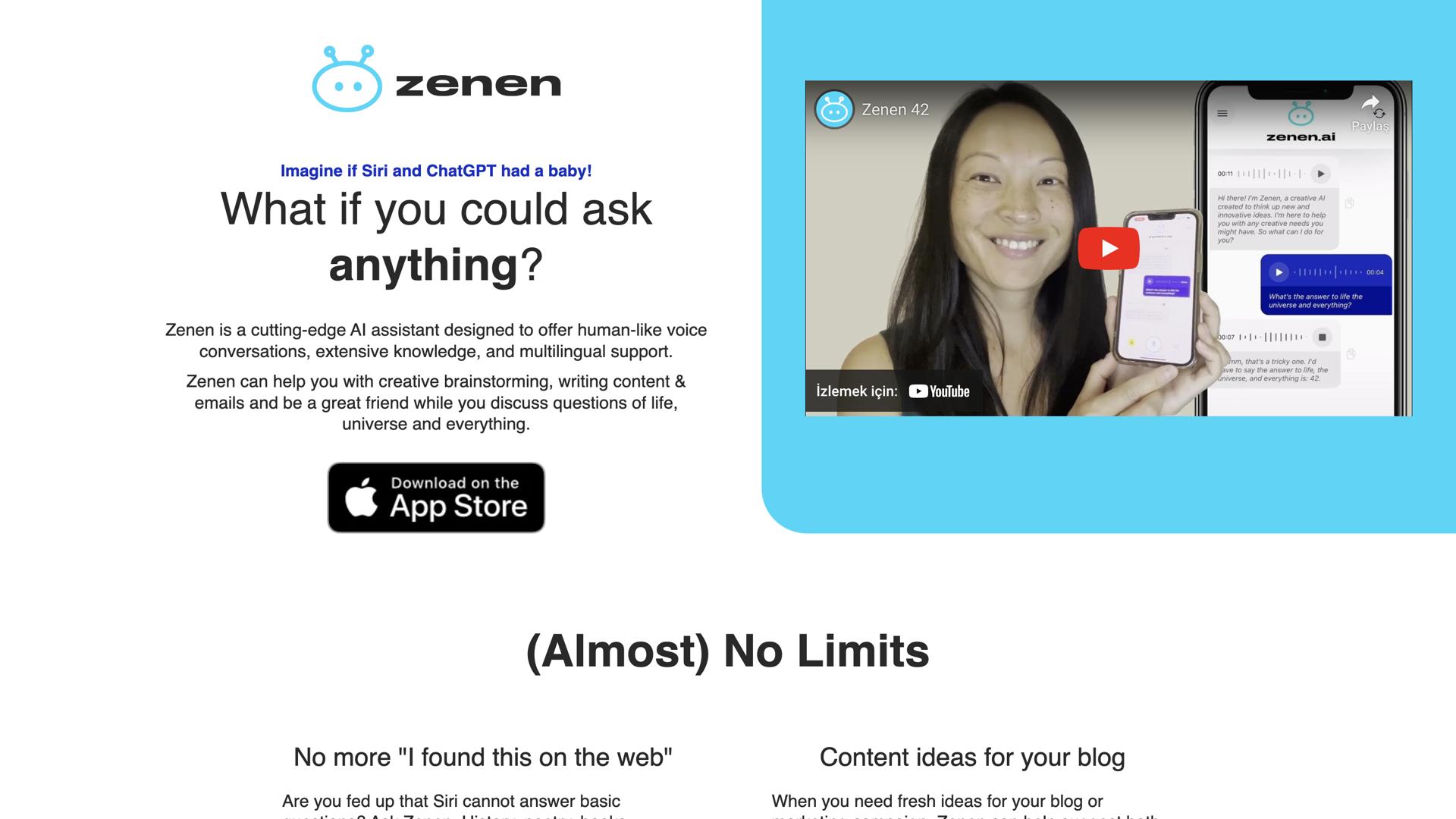 Zenen AI Friend Chat Assistant