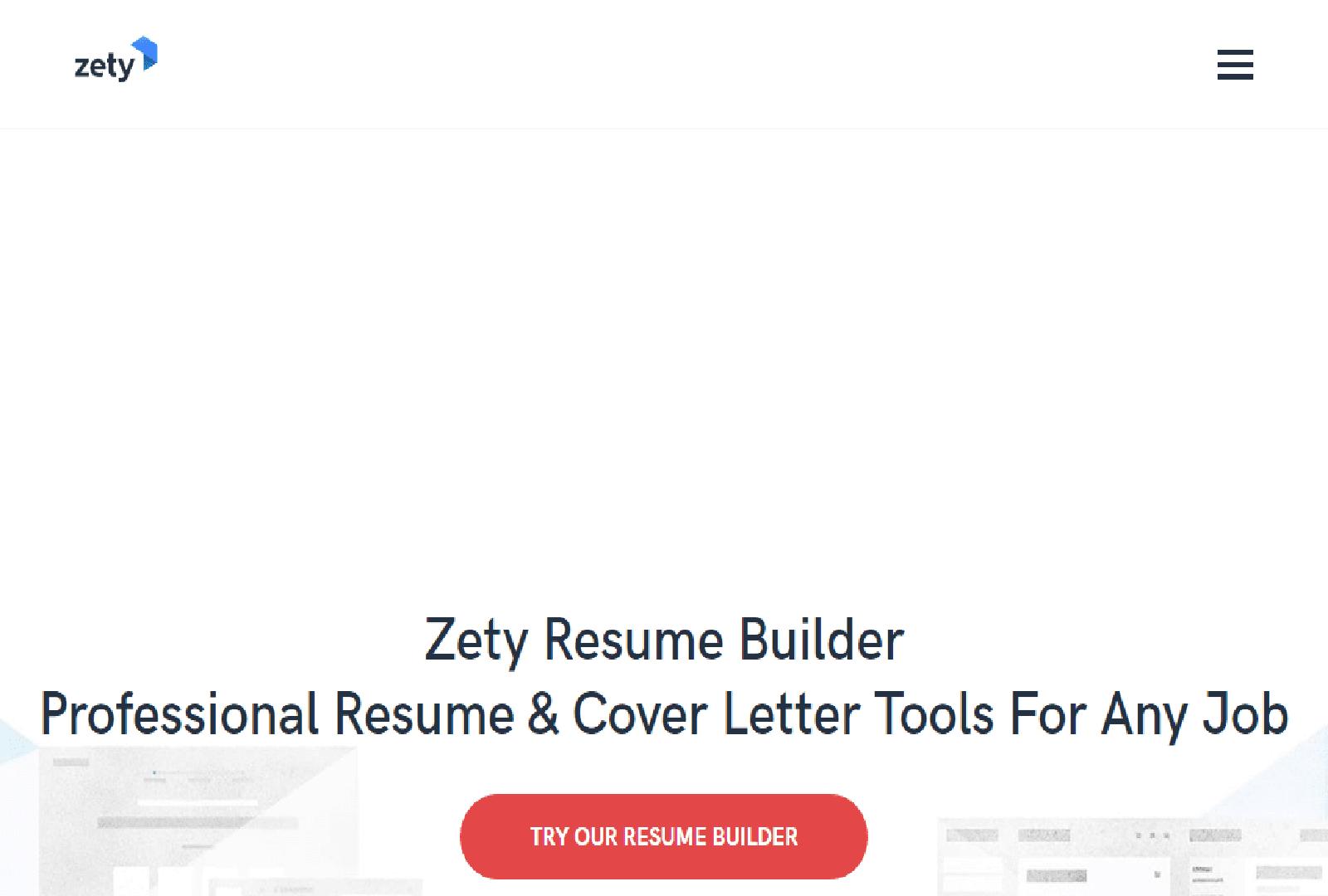 Zety Resume Maker