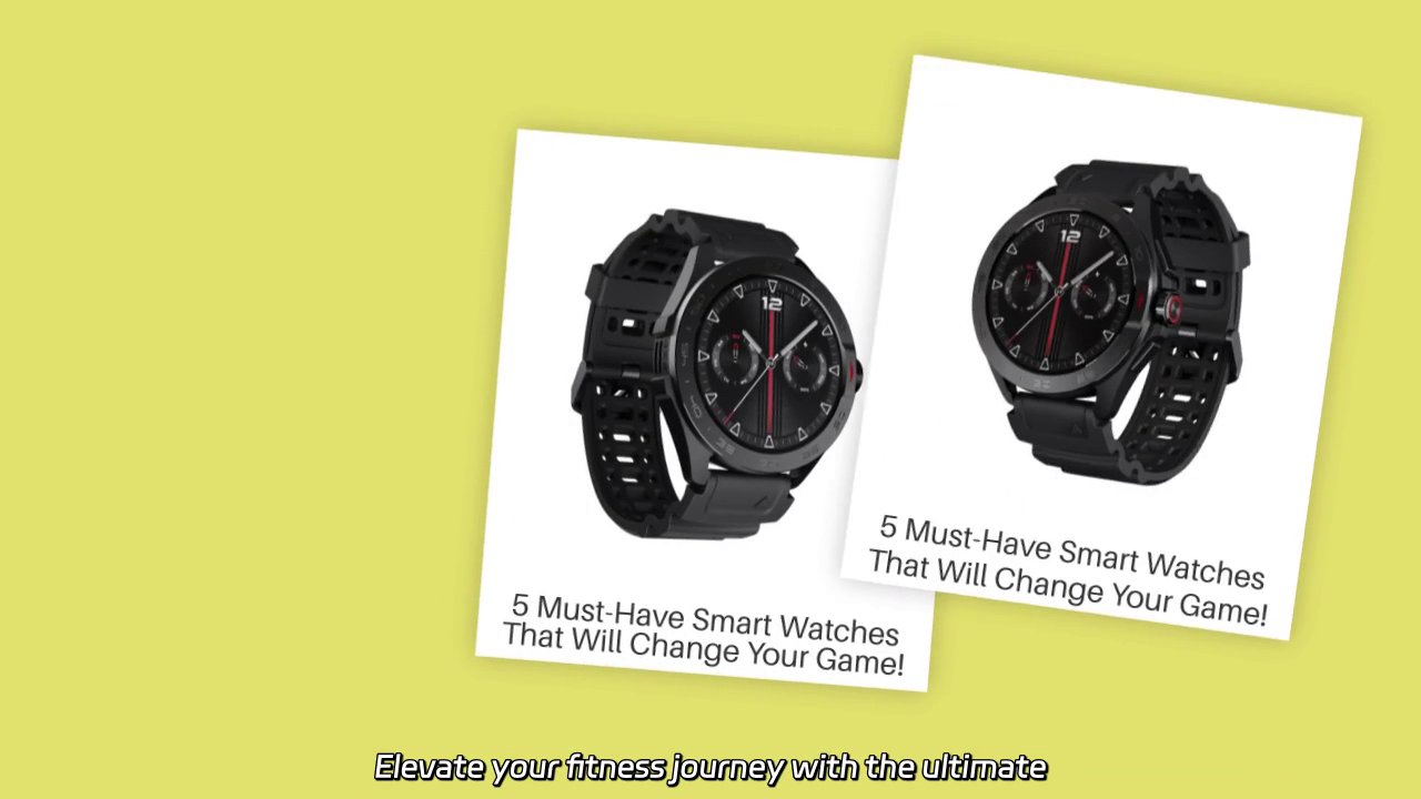 Ultimate Fitness Smart Watch: Elevate Your Game!