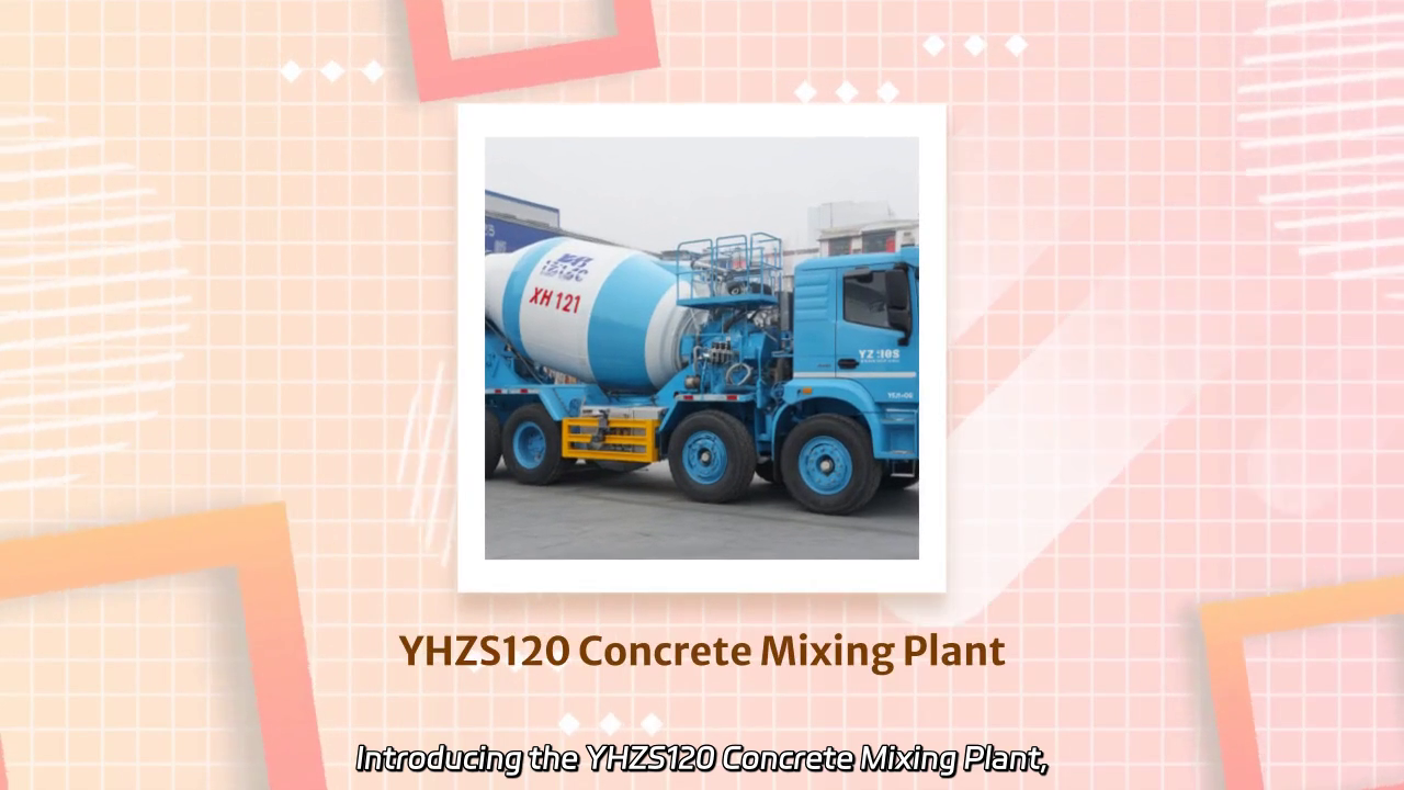 YHZS120 Concrete Mixing Plant - Fully Automatic Production System