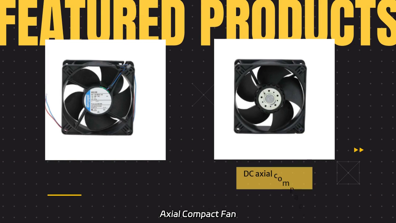 DC Axial Compact Fan 4414HH