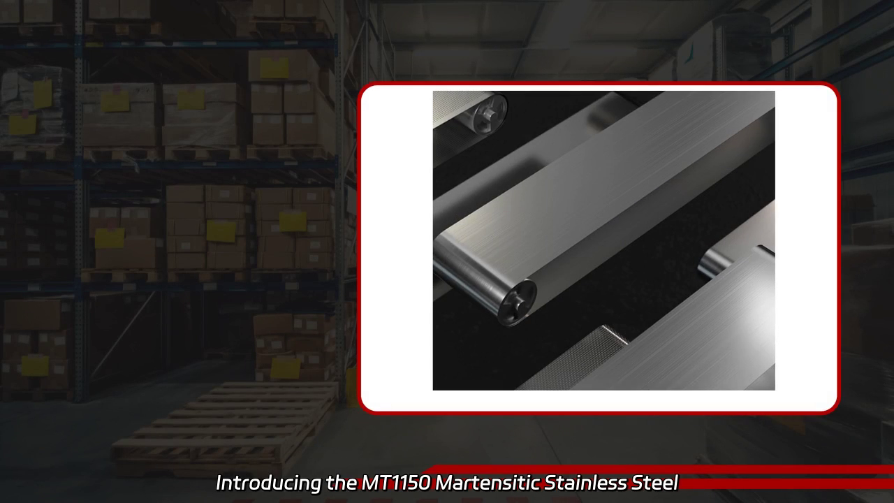 MT1150 Martensitic Stainless Steel Belt: Features and Benefits of Low Carbon Chromium-Nickel-Copper Alloy