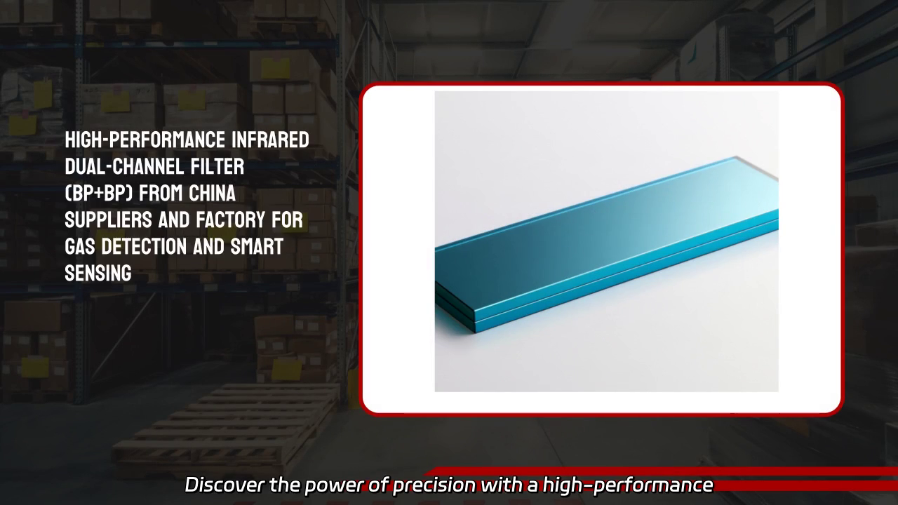 High-Performance Infrared Dual-Channel Bandpass Filter