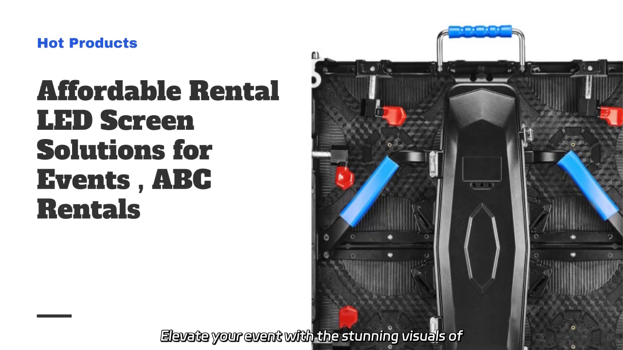 Elevate Your Event with Affordable Rental LED Screens