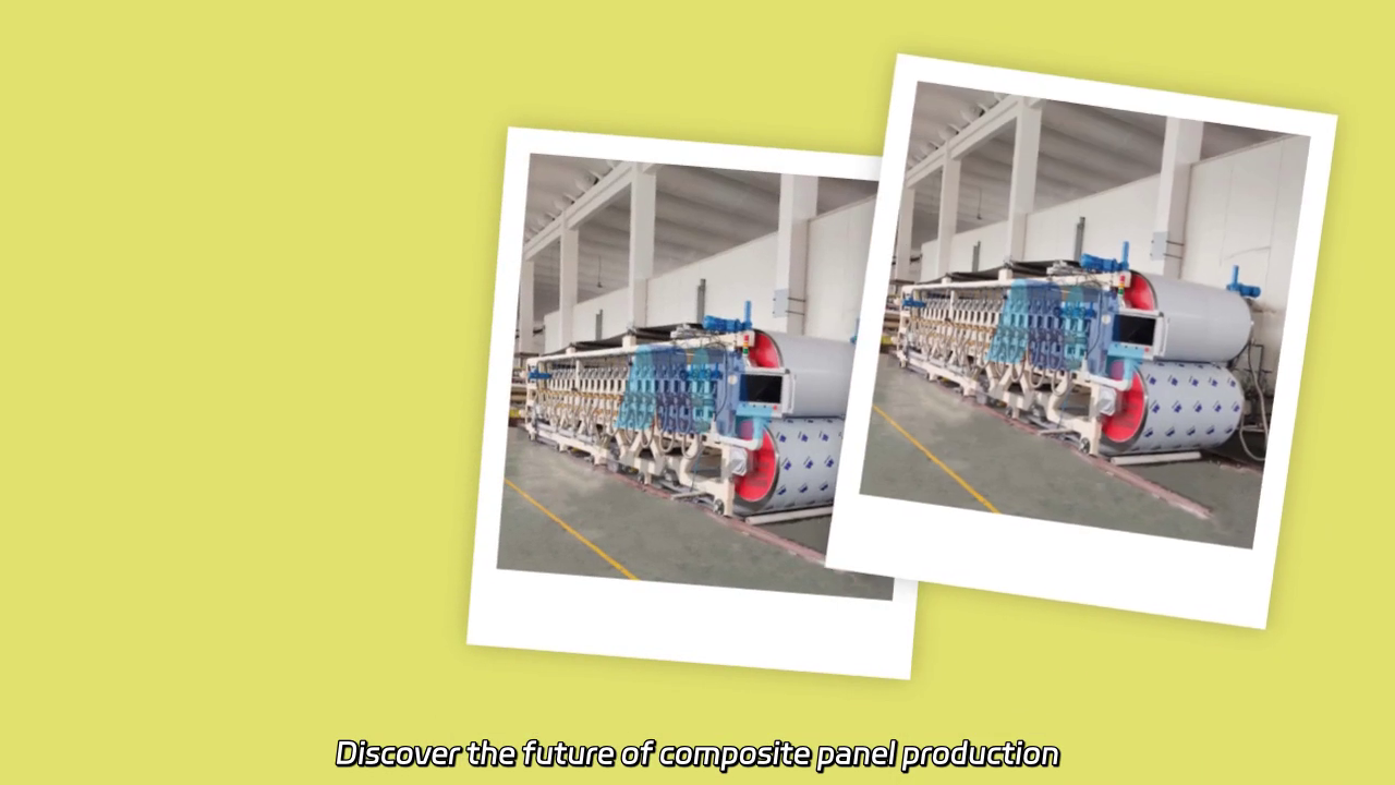 Efficient Composite Panel Production with Double Belt Press Technology