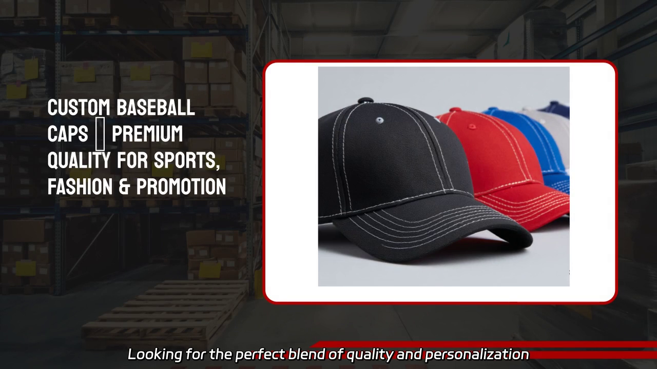 Custom Baseball Caps: Quality Meets Customization for Every Occasion