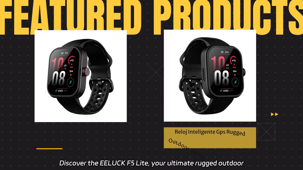 Explore the EELUCK F5 Lite: Your Ultimate Rugged Outdoor Smartwatch for Every Adventure