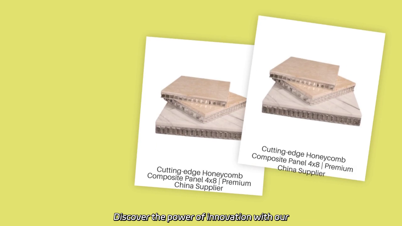 High-Quality Honeycomb Composite Panel 4x8