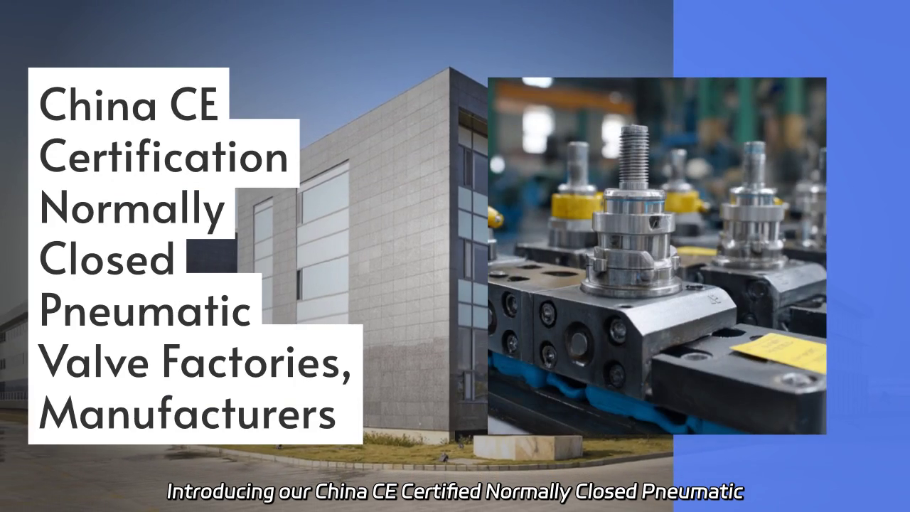 China CE Certified Normally Closed Pneumatic Valve Overview