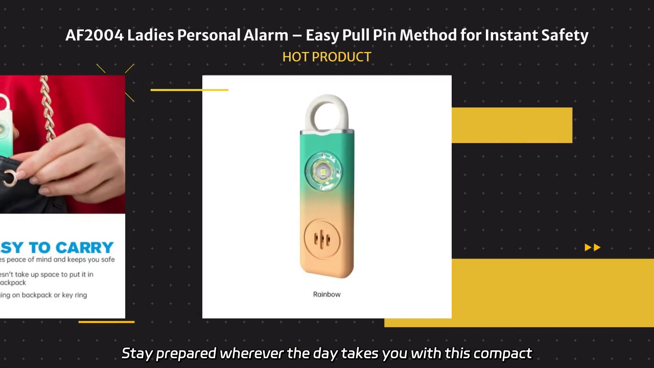 Ladies Personal Alarm with 130dB Siren