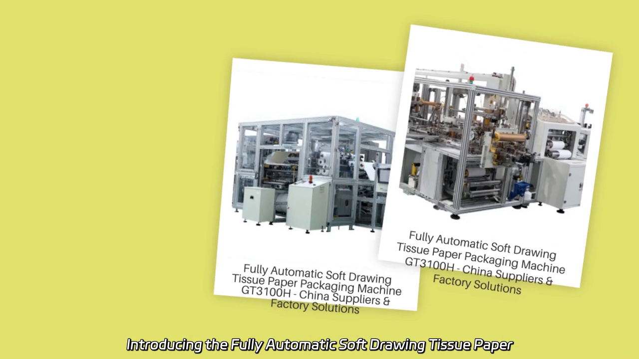 Fully Automatic Soft Drawing Tissue Paper Packaging Machine GT3100H - Efficient
