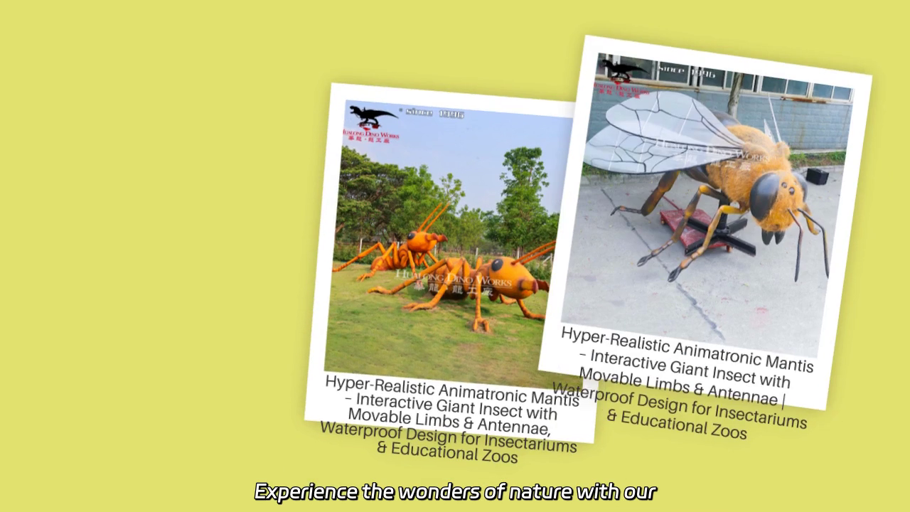 Interactive Hyper-Realistic Animatronic Mantis