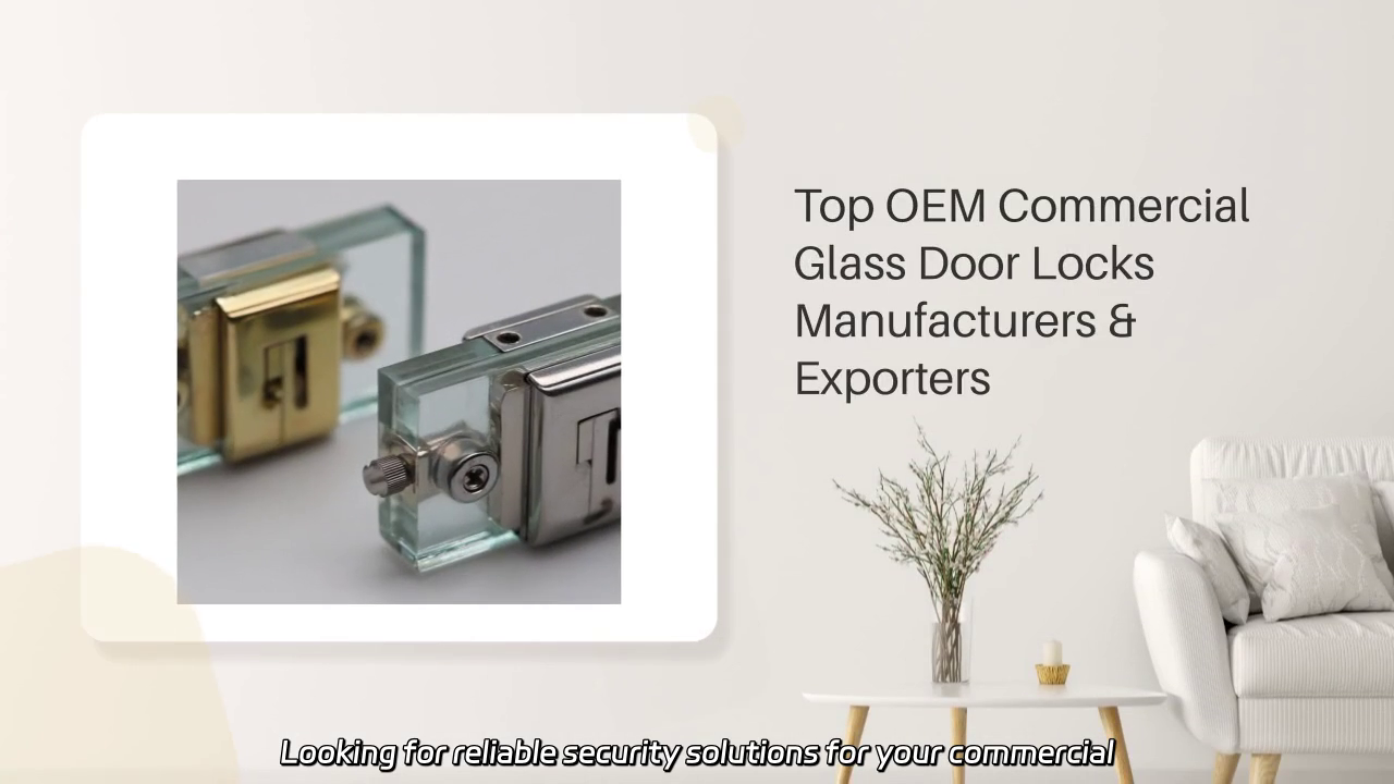Top Quality Commercial Glass Door Locks