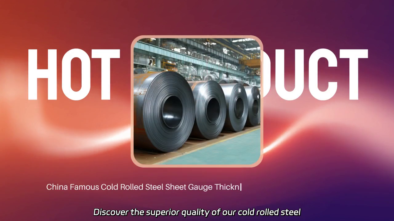 High-Quality Cold Rolled Steel Sheets
