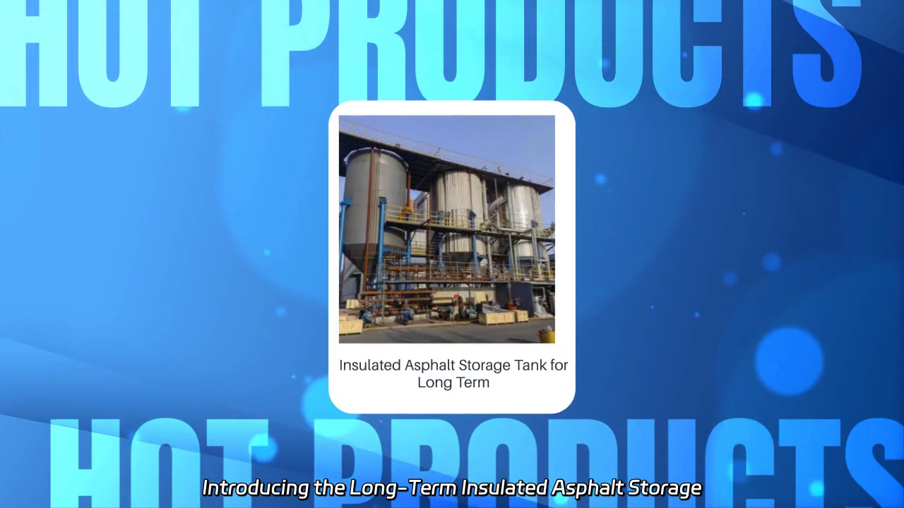 Long-Term Insulated Asphalt Storage Solution
