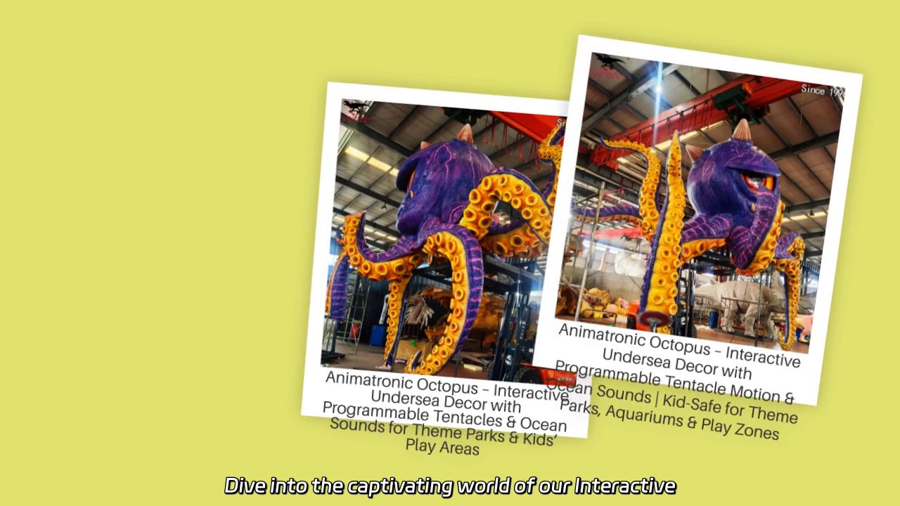 Interactive Animatronic Octopus: Realistic Movements