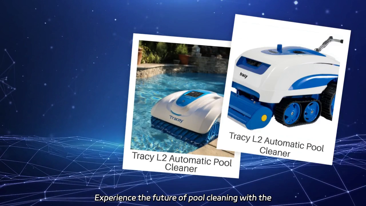 Effortless Pool Cleaning: Tracy L2 Automatic Cleaner in Action