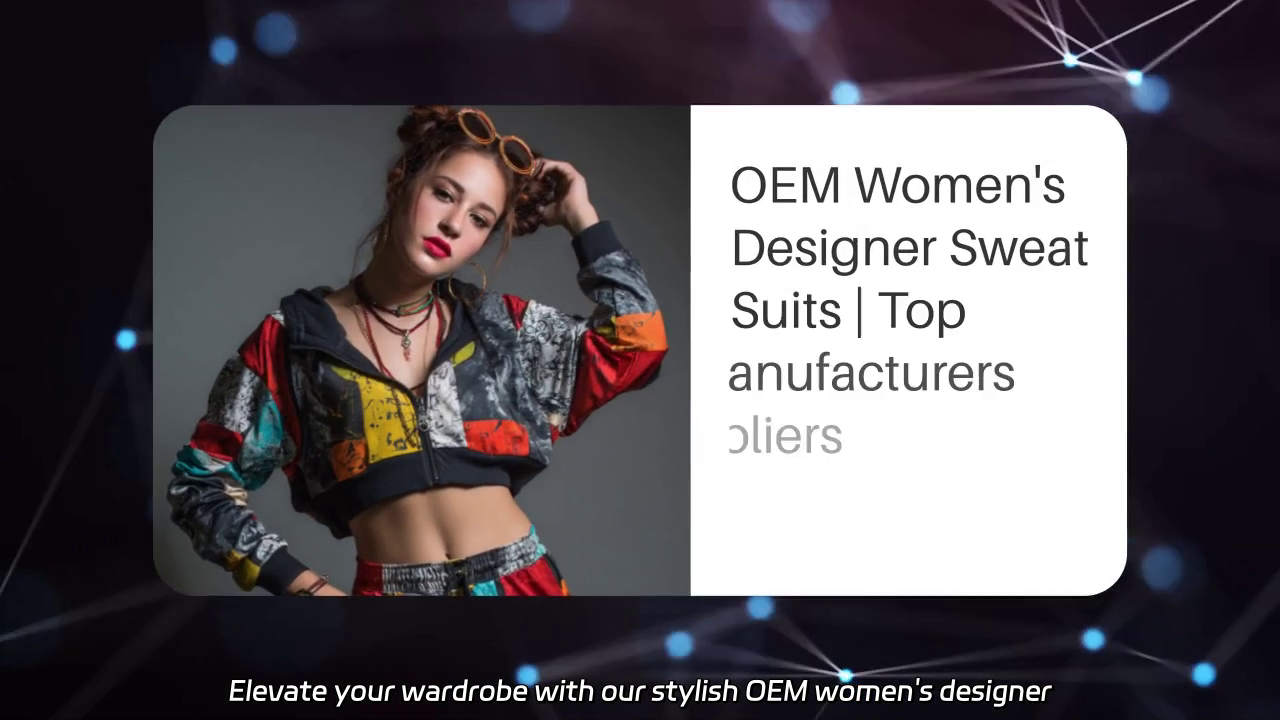 Stylish OEM Women's Designer Sweat Suits | Quality