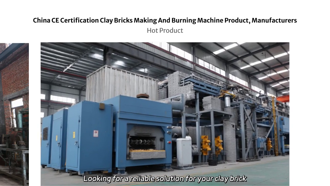 High-Quality CE Certified Clay Bricks Making and Burning Machine