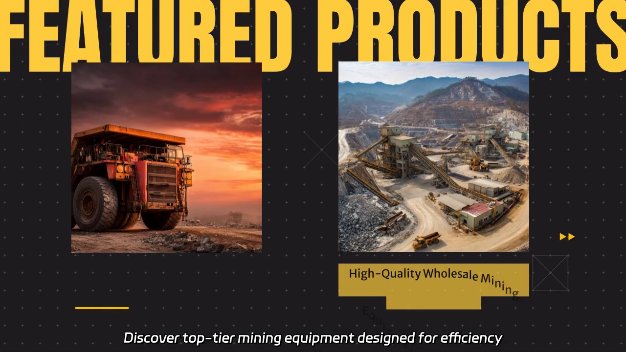 High-Quality Wholesale Mining Equipment