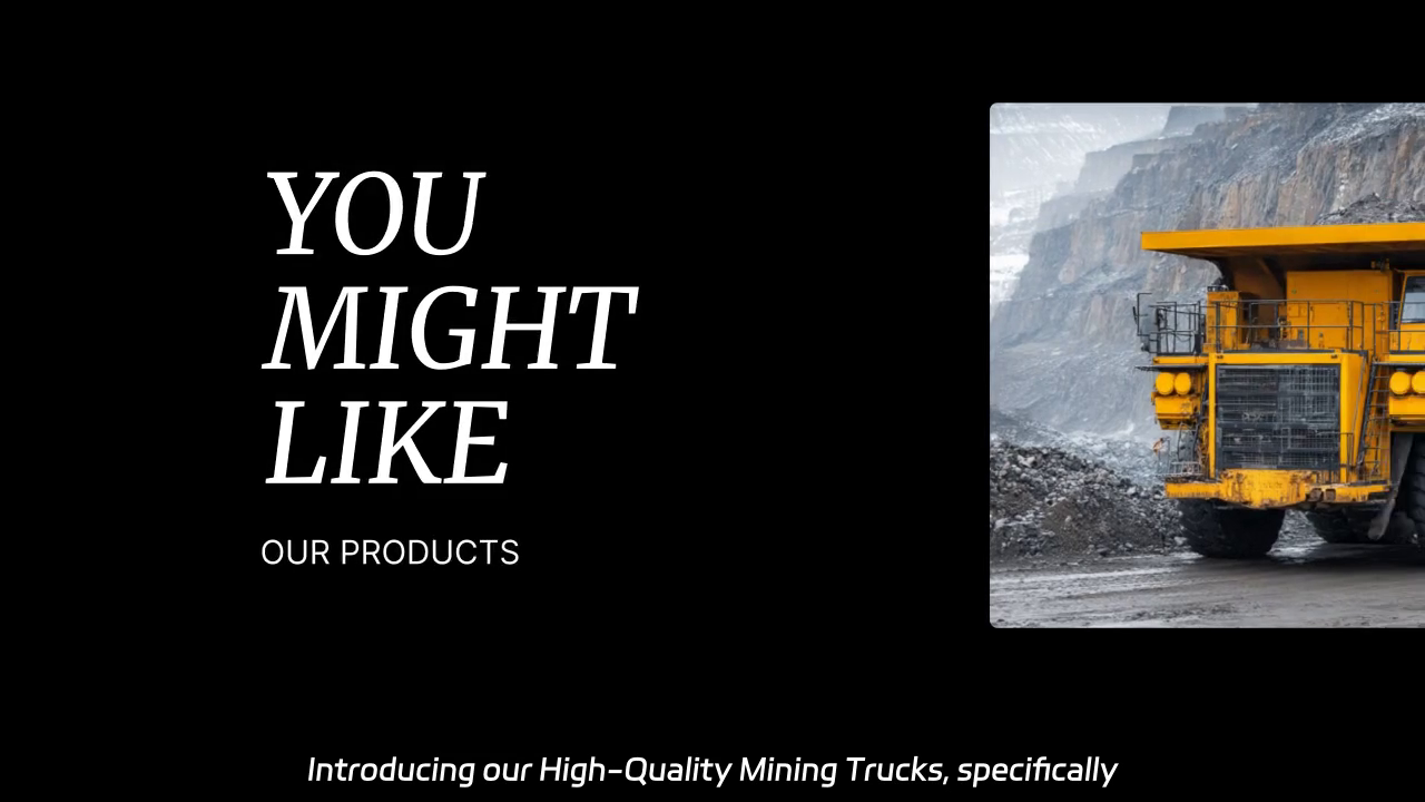 High-Quality Mining Trucks