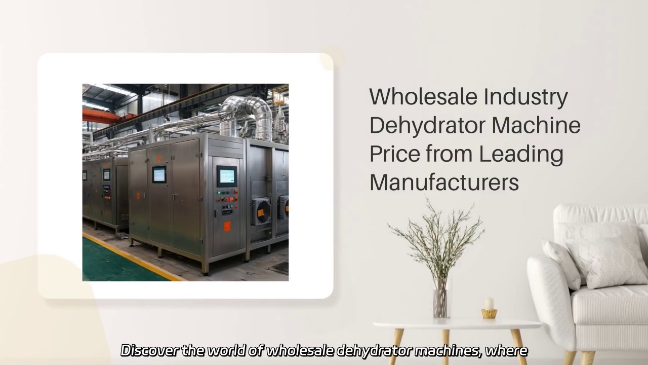 Wholesale Dehydrator Machines: Prices from Top Manufacturers