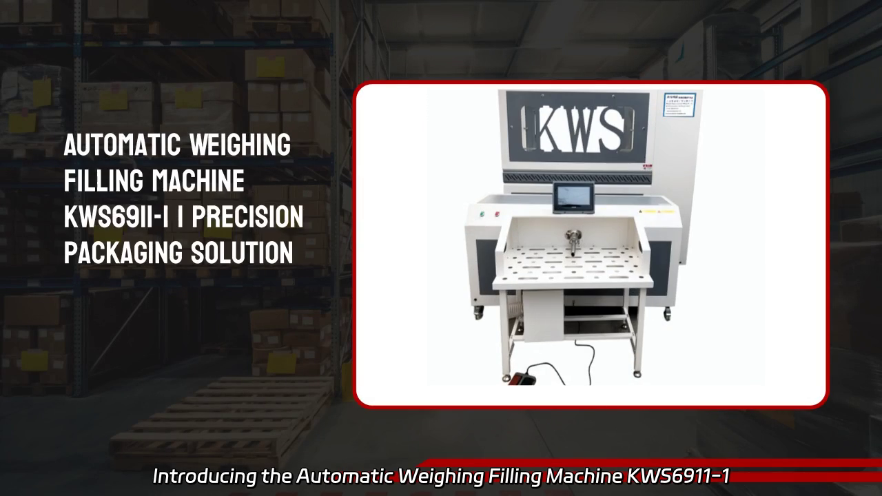 Automatic Weighing Filling Machine KWS6911-1