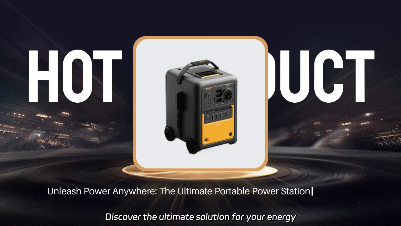 Unleash the Power of Portability: Explore the Ultimate Battery-Operated Energy Solution!