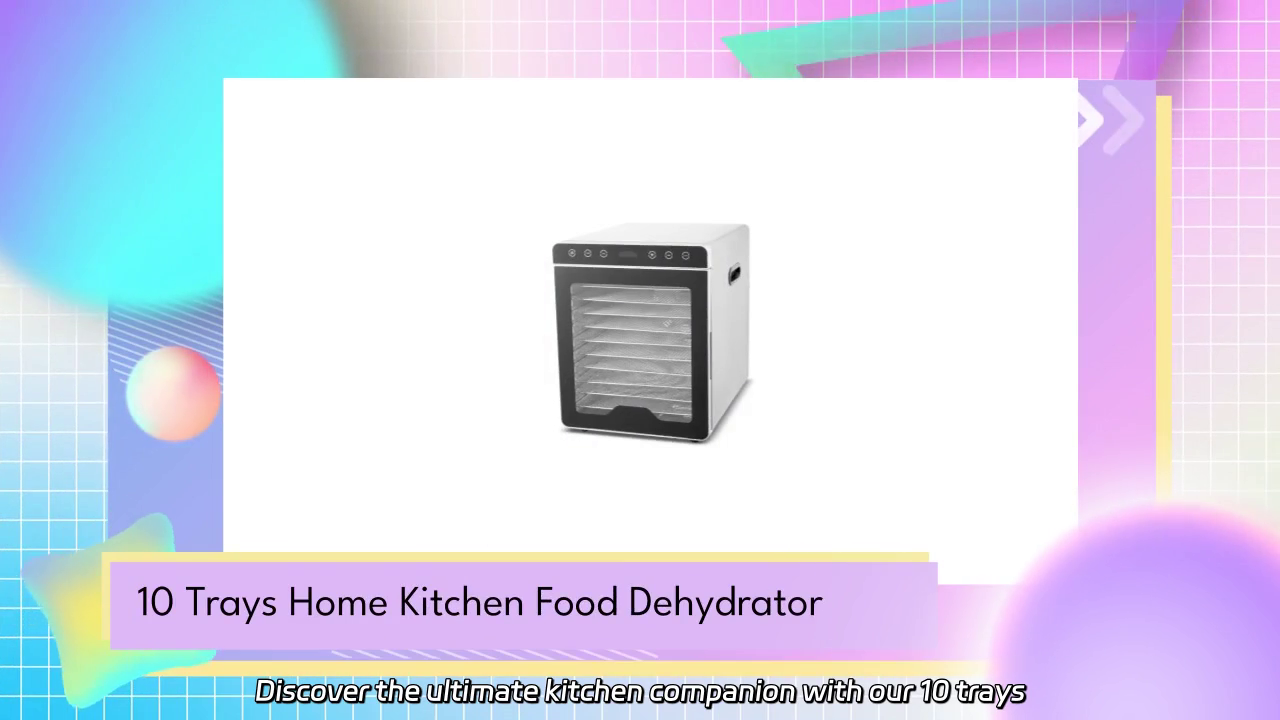 10 Trays Home Kitchen Food Dehydrator