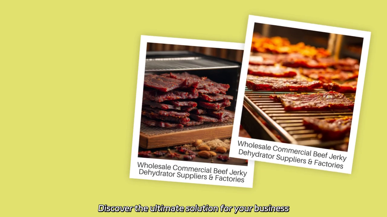Wholesale Beef Jerky Dehydrators: Quality Equipment for Your Business