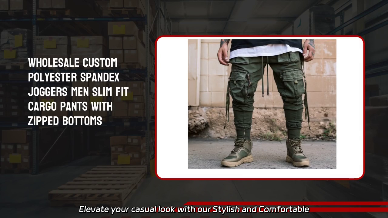 Stylish and Comfortable Zip Up Joggers for Men