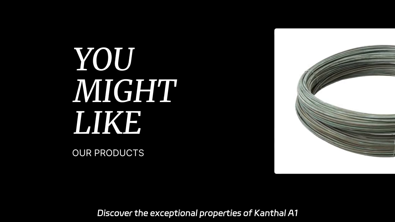 Kanthal A1 Bright FeCrAl Alloy Wire: High-Temperature Resistance and Corrosion Resistance