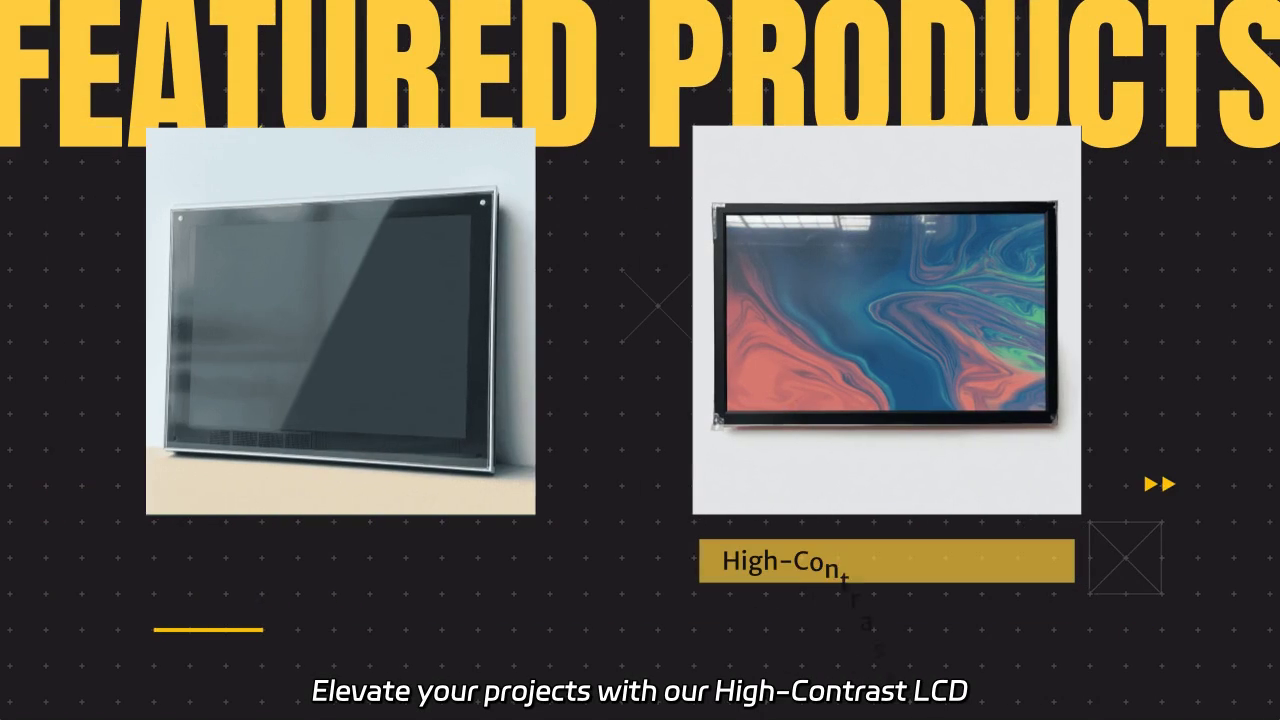 High-Contrast LCD Modules: Superior Clarity and Performance for Demanding Applications