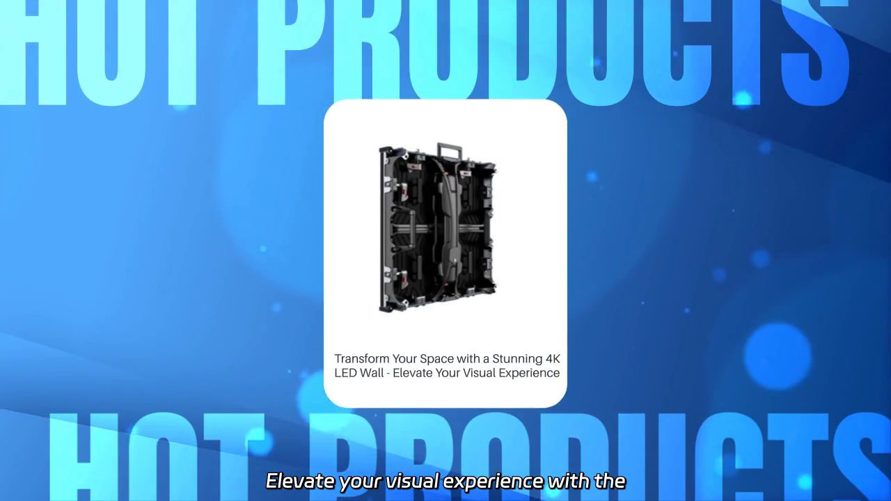 Elevate Your Visual Experience: Discover the Revolutionary 4K LED Wall by Shenzhen Bescanled Co.