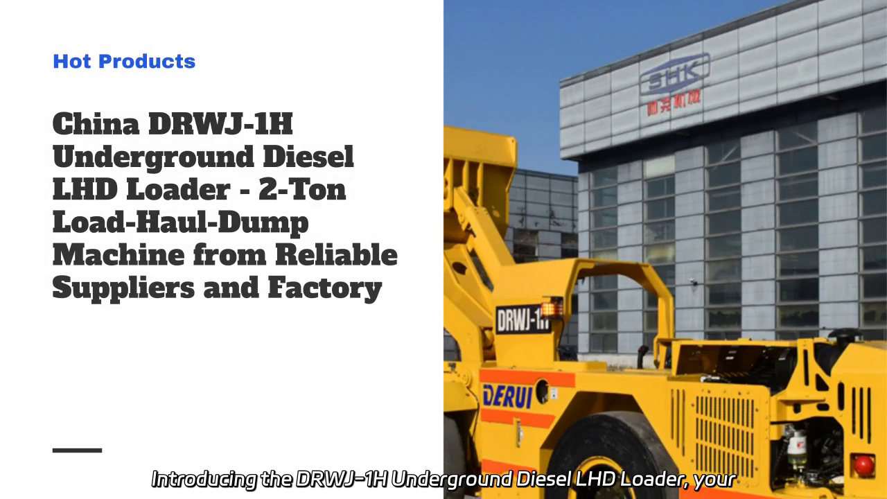Unleash Power with DRWJ-1H: 2-Ton Diesel LHD Loader for Underground Mining