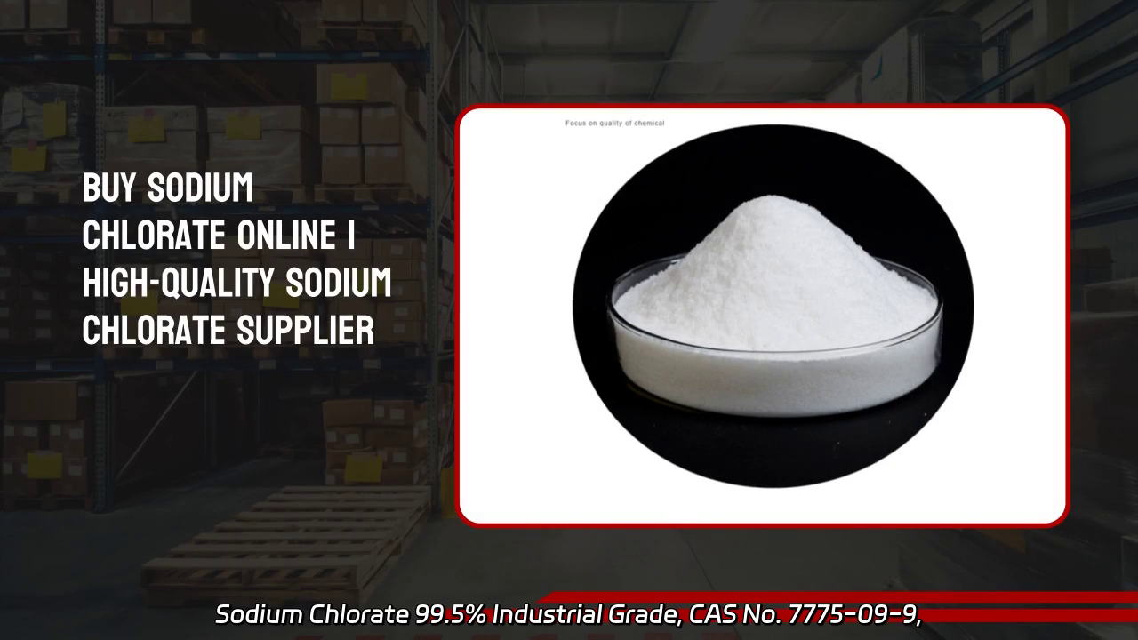 Sodium Chlorate 99.5% Industrial Grade
