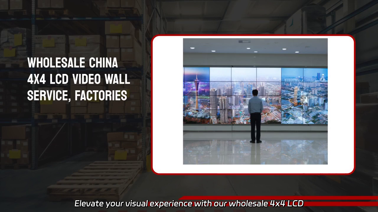 Wholesale 4x4 LCD Video Wall Solutions